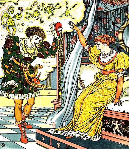 The Frog Prince by Walter Crane